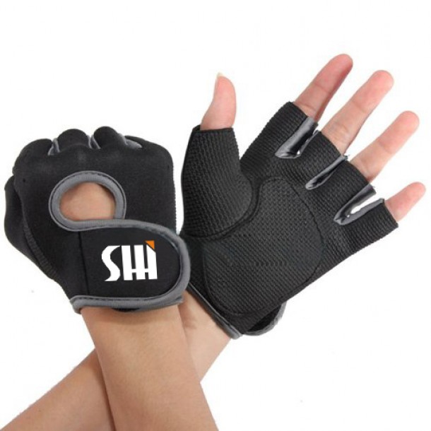 SHH  Half-Finger Gym Weightlifting Gloves GG-097